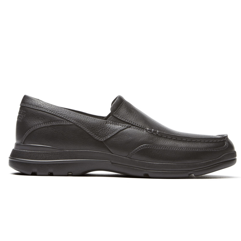 Rockport Slip-On For Mens Black - Junction Point - VH4093678